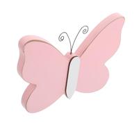 MAGICLULU Butterfly Wooden Table Centerpiece Double Sided Rustic Spring Summer Decor for Farmhouse Tiered Tray Desktop