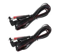 MAGICLULU Câbles pour Électrodes 4pcs en Pvc et Cuivre, Faciles à Installer et Fiables, Compatibles Pads et Bandes de Massage pour Électrostimulateur Musculaire