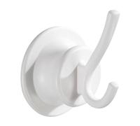 MAGICLULU Cache-trou Mural Blanc en Abs avec Crochet Robuste pour Salle de Bain, Décoration Simple et Fonctionnelle pour Couvrir les Trous de Canalisation