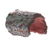 MAGICLULU Cachette pour Reptiles en Résine 9.50X8.00X6.00Cm Cabane pour De Terre avec Plateforme d'escalade pour Lézards Et Tortues en Terrarium Ou Paysage sous-Marin