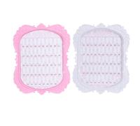 MAGICLULU Cadres D'affichage pour Nail Art 2 Pcs, Panneaux Présentation Vernis Gel, Outils Professionnels pour Salons de Manucure, Tableau Couleurs Gel Ongles, Protection Coque