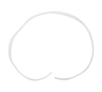 MAGICLULU Canal D'éclairage LED Flexible, Canal Diffuseur de Bande Led, 16mm, Pvc Blanc, Courbé, Bendable, Confort sans Éblouissement, pour Éclairage Néon DIY et Travail