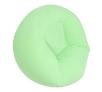 MAGICLULU Canapé Gonflable Portable Vert en PVC avec Stabilité Renforcée et Pompe Électrique, Fauteuil de Camping Confortable Lecture et Activités en Plein Air