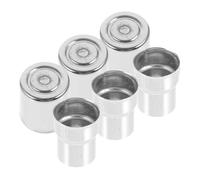 MAGICLULU Capuchons de Magnétron en Fer Argenté 6 Pièces pour Four à Micro-ondes Résistance à L'usure et Maintien des Performances Design Simple et Cylindrique