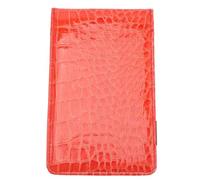MAGICLULU Carnet de Score de Golf Simple, Couverture Protectrice PU Rouge | Écriture Facile, Garde le Scorebook au Sec, Format Portable, pour Scorecards et Amis de Golf Couleur Aléatoire