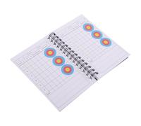 MAGICLULU Carnet de Score de Tir à l'arc Couverture en Abs et Papier, Spiralé pour Sessions de Pratique, Suivi Flexible et Analyse des Performances pour Archers