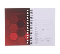 MAGICLULU Carnet de Score pour Arc à Poulies Couverture Plastique Abs, Feuilles de Notation Spirale pour Compétition et Tir Terrain, Organisation Compacte et Revue Stratégique