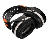 MAGICLULU Casque Antibruit Blanc Ajustable, Oreillettes à Isolation Phonique Circum-aurales, Protection Auditive pour Sommeil, Étude, Travail et Tir, du Bruit, Léger et Confortable