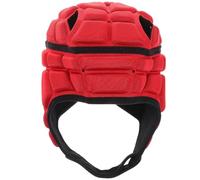 MAGICLULU Casque Souple pour Garçon et Filles Rouge, Protection Impacts Mousse Eva, Confortable et Respirant, pour Rugby, Football et Skateboard, Taille M