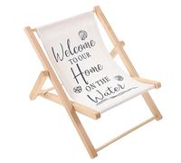 MAGICLULU Chaise de Plage décoration Enfant Style méditerranéen marivaux Home Decor Ornement de modèle de Chaise Nautique décor d'élément de modèle de Chaise décor de Chaise de Plage