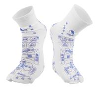 MAGICLULU Chaussettes de Massage des Pieds en Coton Taille 40-44 Chaussettes D’Acupression Respirantes et Antidérapantes pour Maison Confort Quotidien et Relaxation