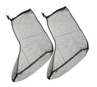 MAGICLULU Chaussettes Légères en Maille Respirante, Couvre-pieds Élastiques Taille S/m, Protection Complète pour Pieds, Usage Extérieur Randonnée Camping Jungle