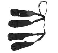 MAGICLULU Chaussures Imperméables pour Chien en Polyester, Bottes Antidérapantes et Confortables, Protection des Pattes pour Promenades Pluie, Taille L pour Chiens de 10 à 15kg