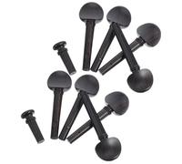 MAGICLULU Chevilles D'accord en Ébène Noir pour Violon 4/4 Réglage Précis et Design à Rotation Fluide, Accessoires pour Instruments à Cordes Standards