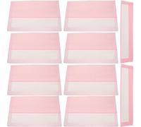 MAGICLULU Chiens, Tapis Absorbants pour Petits Chiens, Rose, Légères, Absorbantes et Imperméables, en Importé, Pâte de Bois et Film PE, pour Cage de Petits Animaux, Foyers Multi-Chiens