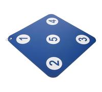 MAGICLULU Cible D'escrime Murale Double Face en Caoutchouc Polyvalent, Compacte et Légère, Équipement D'entraînement Pratique pour Amélioration Précision, Fixation Murale Rapide, Couleur