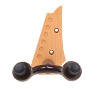 MAGICLULU Cintre de Guitare Mural en Bois et Fer Pratique et Facile à Utiliser pour Ukulélé et Guitare, Support Gain de Place pour Décoration Intérieure
