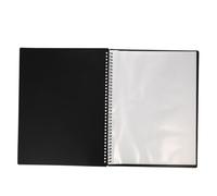 MAGICLULU Classeur pour Partitions avec Pochettes Transparentes Organiseur pour Musique Dossier Portable Élégant pour Pianistes et Rangement des Documents Importants