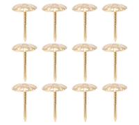 MAGICLULU Clous de Canapé Anciens Dorés 11 X 17 Mm, 500 Pièces, Punaises Décoratives en Fer pour Meubles, Accessoires Vintage pour Fauteuils, Décoration DIY pour Canapé, Chaise et Lit