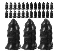 MAGICLULU Clous de Réparation de Pneus Tubeless Moto et Voiture 50 Pièces Petit Modèle en Plastique Spiralé Kit Rapide et Étanche pour Réparation Crevaison sur Route Outil Polyvalent