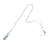 MAGICLULU Collier Pendentif en Cristal et Perles D’agate Naturelle, Collier Ras-du-cou Léger pour Femme, Ornement à Suspendre Élégant, Bijoux Féminins pour Usage Quotidien et Présent