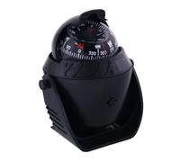 MAGICLULU Compas Marin Lumineux Numérique 12v en Abs Noir pour Bateau Réglage de Déclinaison Magnétique, Montage Facile pour Navigation Marine Précise