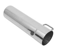 MAGICLULU Conduit de Cheminée Extérieur Réglable en Acier Inoxydable Ø60mm avec Vanne D’air Anti-retour, Tuyau Robuste pour Poêle de Camping et Cheminée de Tente - Évacuation des Fumées