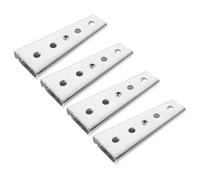 MAGICLULU Connecteur De Canapé Sectionnel 4 Paires Support De Fixation Murale Dissimulé pour Panneau De Tête De Lit - Connecteur Emboîtable Accessoires pour Cadre De Lit pour Meubles