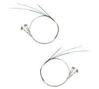 MAGICLULU Cordes de Violon 4/4 Jeu Complet 8 Pièces Solide 0,26-0,73 Mm Longueur 56 Cm Accessoires pour Violon Adulte Remplacement Haute Résistance Usage Orchestre