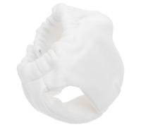 MAGICLULU Couches Réutilisables et Lavables pour Petits Animaux en Polyester Blanc, Absorbantes et Confortables, pour Hamsters et Chiots Miniatures
