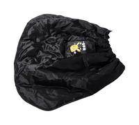 MAGICLULU Couette Coupe-Vent pour Scooter Électrique en Coton Peluche Noir Protection Réglable pour Jambes Balades Hivernales