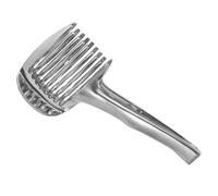 MAGICLULU Coupe-fruits en Alliage D'aluminium Portable Cuisine, Trancheuse Facile à Transporter pour Tomates et Pommes de Terre, Accessoire Pratique pour Cuisiniers à Domicile