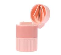 MAGICLULU Coupeur de Remède Multifonction Portable en Abs et Acier Inoxydable, Broyeur Facile à Transporter pour Garçon et Filles en Voyage