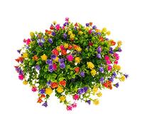 MAGICLULU Couronne De Fleurs Artificielles Décoratives De Printemps pour Fenêtre 35 Cm Composition pour La Maison
