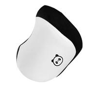 MAGICLULU Coussin de Siège Auto Mousse à Mémoire de Forme Appui Tête Panda Soutien Cervical Confortable pour Voiture Ajustable et Élégant pour Confort Optimal Lors Conduite