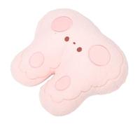 MAGICLULU Coussin De Siège De Conduite Forme De Lapin Mignon Lombaire Coussin De Tête Pour Voiture Et Maison Oreiller Doux Et Confortable