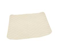 MAGICLULU Coussin de Siège Imperméable Beige, Coussin de Chaise Multifonction, Protection Siège Voiture et Canapé, Été, Lavable, Antidérapant, pour Adultes et Usage Intérieur Extérieur