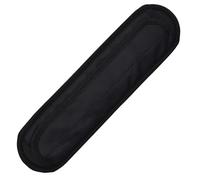 MAGICLULU Coussin pour Bandoulière de Paquet à Dos Confortable et Léger en Polyester et Coton Pression et Poids, Protège-épaule Noir pour Activités en Extérieur