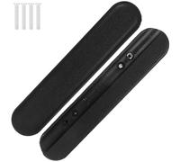 MAGICLULU Coussins Antidérapants pour Fauteuil Roulant en Abs, Paire de Repose-bras Courts Universels Trou de Fixation 14 Cm, Accessoires de Remplacement pour Fauteuil Accoudoir, Confort