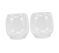 MAGICLULU Couvercle De Lampe En Verre Pour Lampe À Huile Abat-jour En Verre Pour Lampe À Pétrole Couvercle Décoratif Pour Cheminée