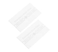 MAGICLULU Couvercle De Protection Transparent Pour Interrupteur D'alarme Incendie Manuel En Verre Résistant Haute Température, Dispositif De Sécurité Anti-brouillage, Usage D'urgence, Kit 2 Pièces