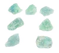 MAGICLULU Cristal Vert Décoration Intérieur Fluorite Verte Ornement Pierre De Cristal Ornement pour Aquarium