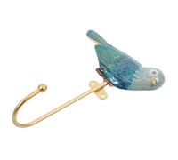 MAGICLULU Crochet Mural Décoratif Oiseau Rétro Vert Crochet Pour Vêtements En Émail Solide Pour Manteaux Et Clés Décoration Murale Intérieure En Lot Simple