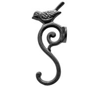 MAGICLULU Crochet Mural en Fonte Petit Oiseau Vintage Antirouille, Solution Polyvalente pour Suspendre Paquet et Écharpes en Extérieur ou Vestibule