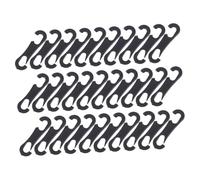 MAGICLULU Crochets De Fixation Housses De Siège Voiture Plastique 100 Pièces Polyvalents pour Fixation Housses Auto Intérieur Voiture Usage Quotidien Conducteur Et Passager