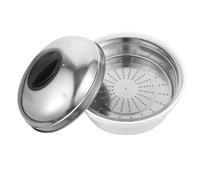 MAGICLULU Cuiseur Vapeur Multifonctionnel en Plastique et Acier Inoxydable pour Micro-ondes, Facile à Nettoyer, pour Légumes et Cuisson Vapeur Rapide