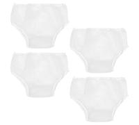 MAGICLULU Culottes D'incontinence Réutilisables pour Femmes et Hommes, Lot de 4 Pièces, Imperméables en Eva, Absorption Rapide et Protection Anti-fuite pour Usage Quotidien et Nocturne