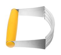 MAGICLULU Cutter de Pâte Acier Inoxydable Ergonomique Outil de Mélange et Découpe pour Pâte Pâtisserie Ustensile de Cuisson Facile à Nettoyer