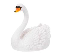 MAGICLULU Cygne Flottant Modèle Gonflable Décoration De Cygne Brouette Figurines De Cygne Ornements Flottants pour Étang Radeau Oies Animaux Miniatures Flotteur De Piscine Maison