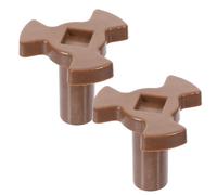 MAGICLULU De Plateau Tournant Pour Micro-ondes 2pcs Coupleur En Plastique Remplacement Robuste Accessoire Pratique Pour Micro-ondes Adapté à Divers Modèles Pièces De Rechange